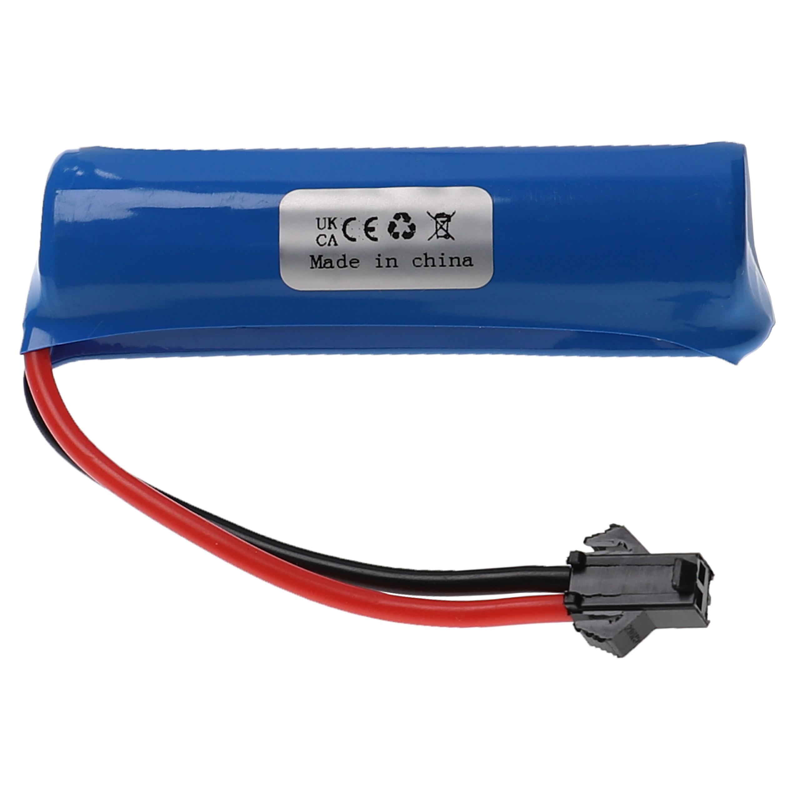 Bateria para Modelos de Radiocontrolo vhbw - 1500 mAh 3.7 V Li-Ion, Conector SM - Image 2