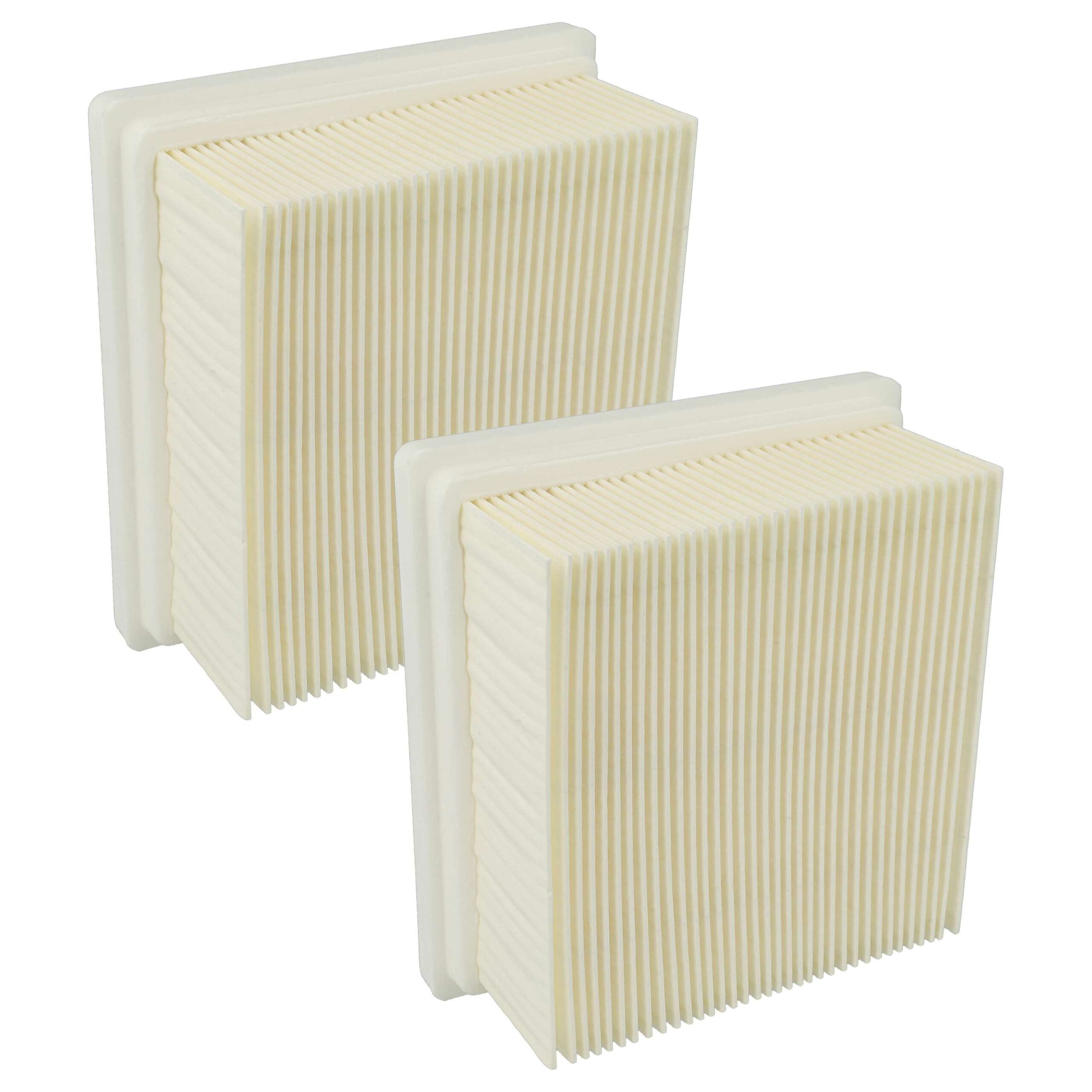 2x Filtro Plissado Plano Substitui Flex FE VC 6 M, 487.26 para Aspirador Starmix