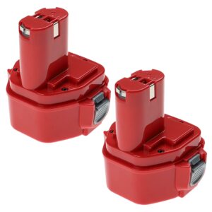 2 Baterias EXTENSILO 12V 3300 mAh NiMH para Ferramentas Klauke RA3, RA5, RA4