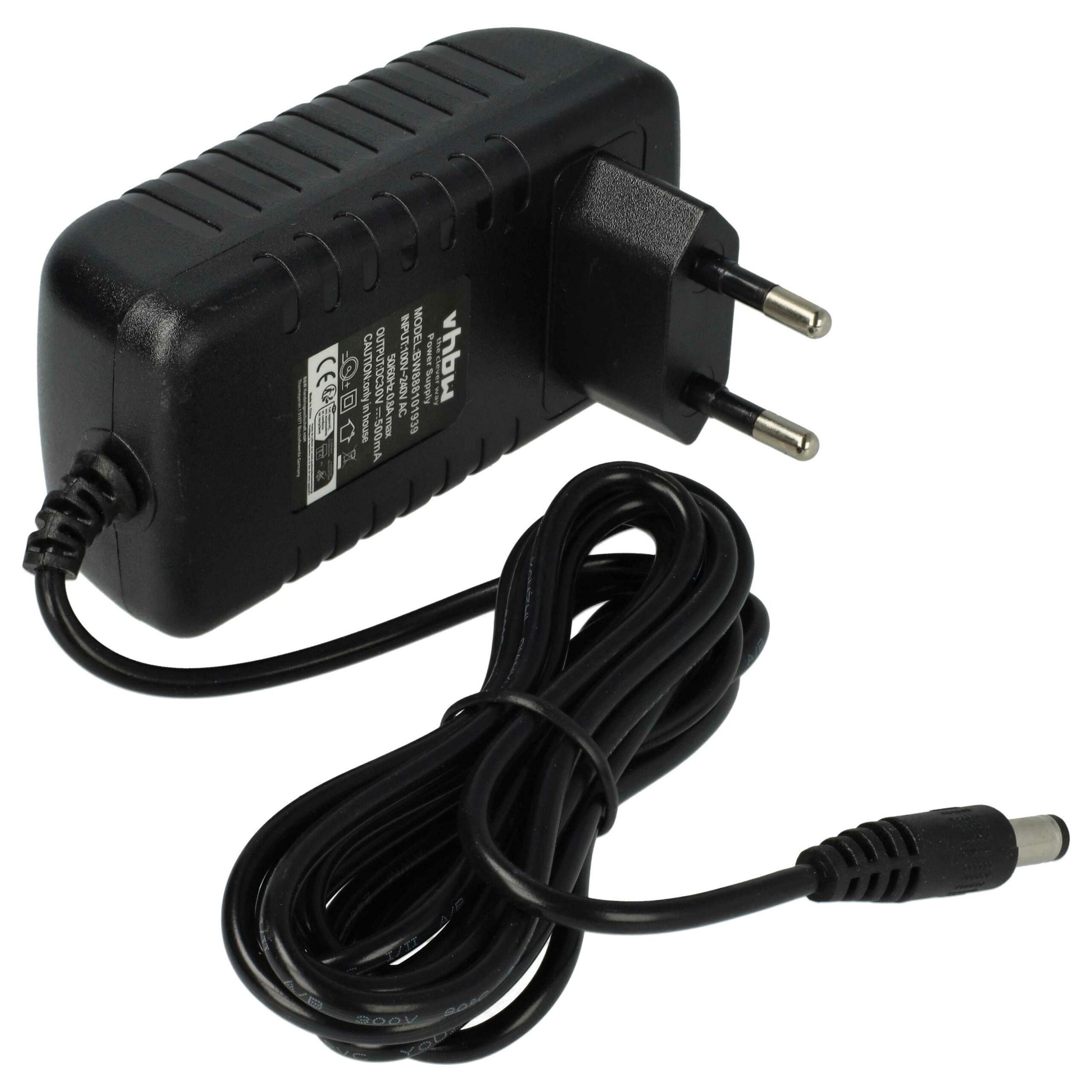 Carregador compatível com Bosch Athlet aspirador sem fios vhbw