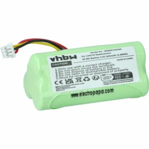 Bateria vhbw 800 mAh 3.6V para Leitores de Códigos de Barras Symbol Zebra (82-67705-01, BTRY-LS42RAAOE-01)