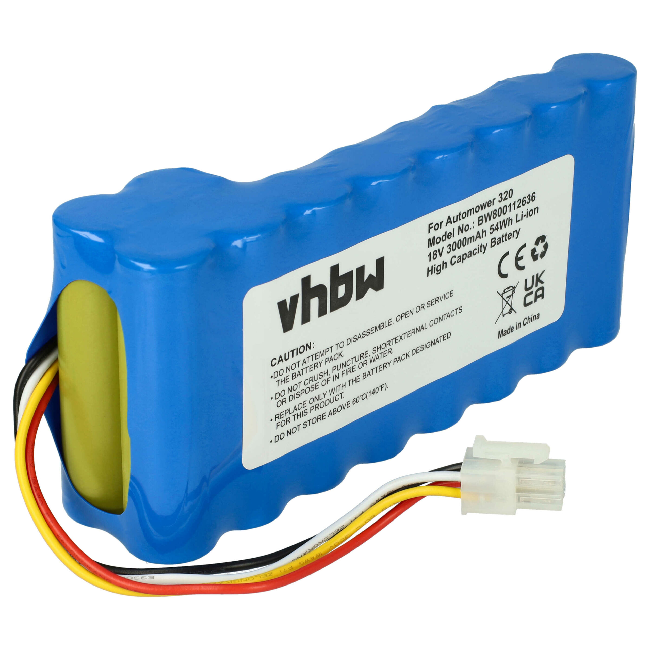 Bateria vhbw 18V 3000 mAh para Husqvarna (5806833-03, 5806833-02, 5806833-01) - Image 3