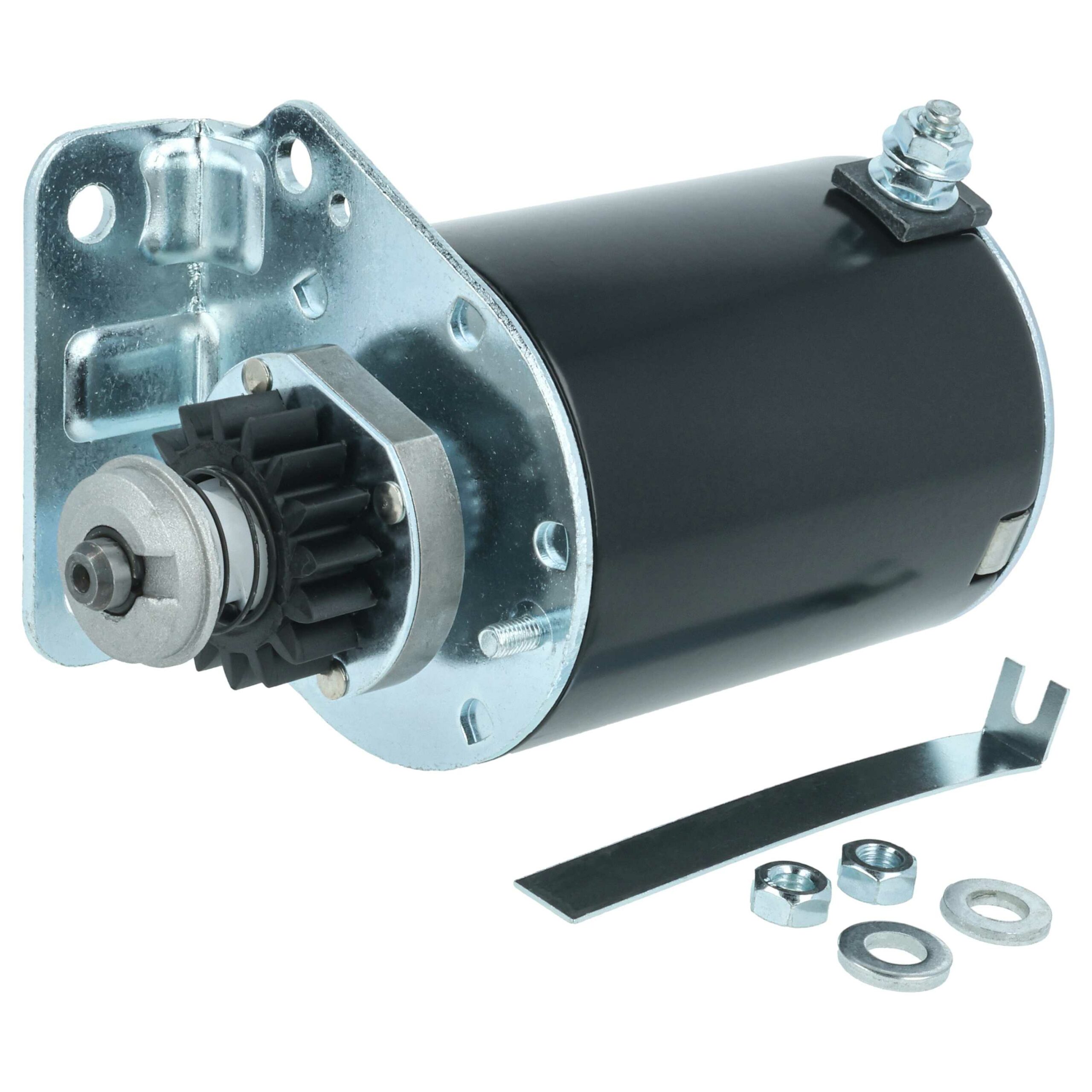 Motor de Arranque vhbw para Briggs & Stratton 31G777, 21B807 e John Deere - 12 V com Pinhão de 16 Dentes