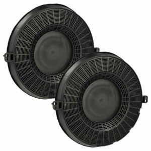 2x Filtro de Carvão Ativado para AEG EHFC48, Typ 48, 9029793610 - Zanussi