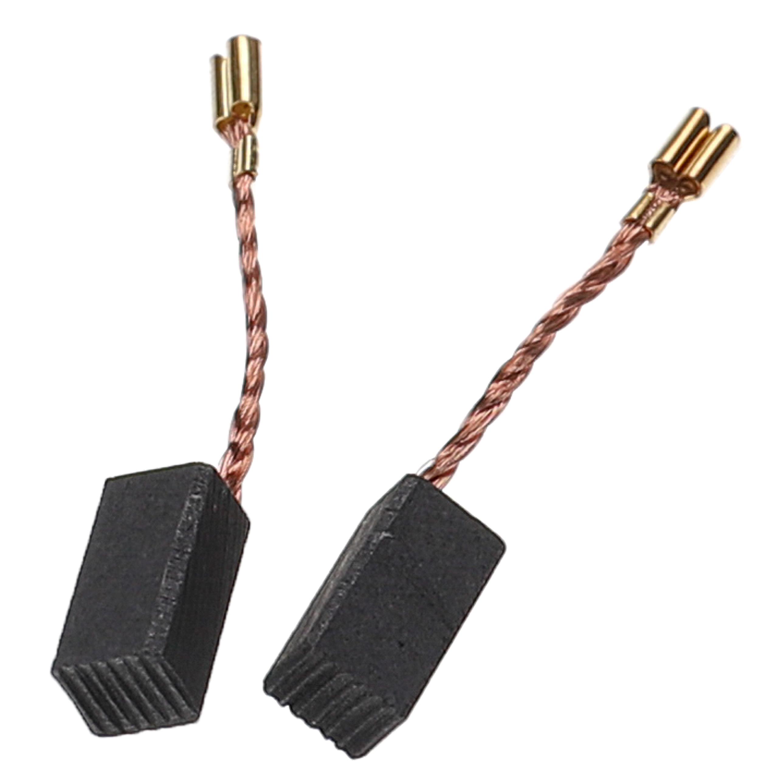 2x Escovas de Carvão Substituição Hitachi 999-005 para Ferramentas Elétricas - 6,3 x 7,3 x 14 mm - Image 3