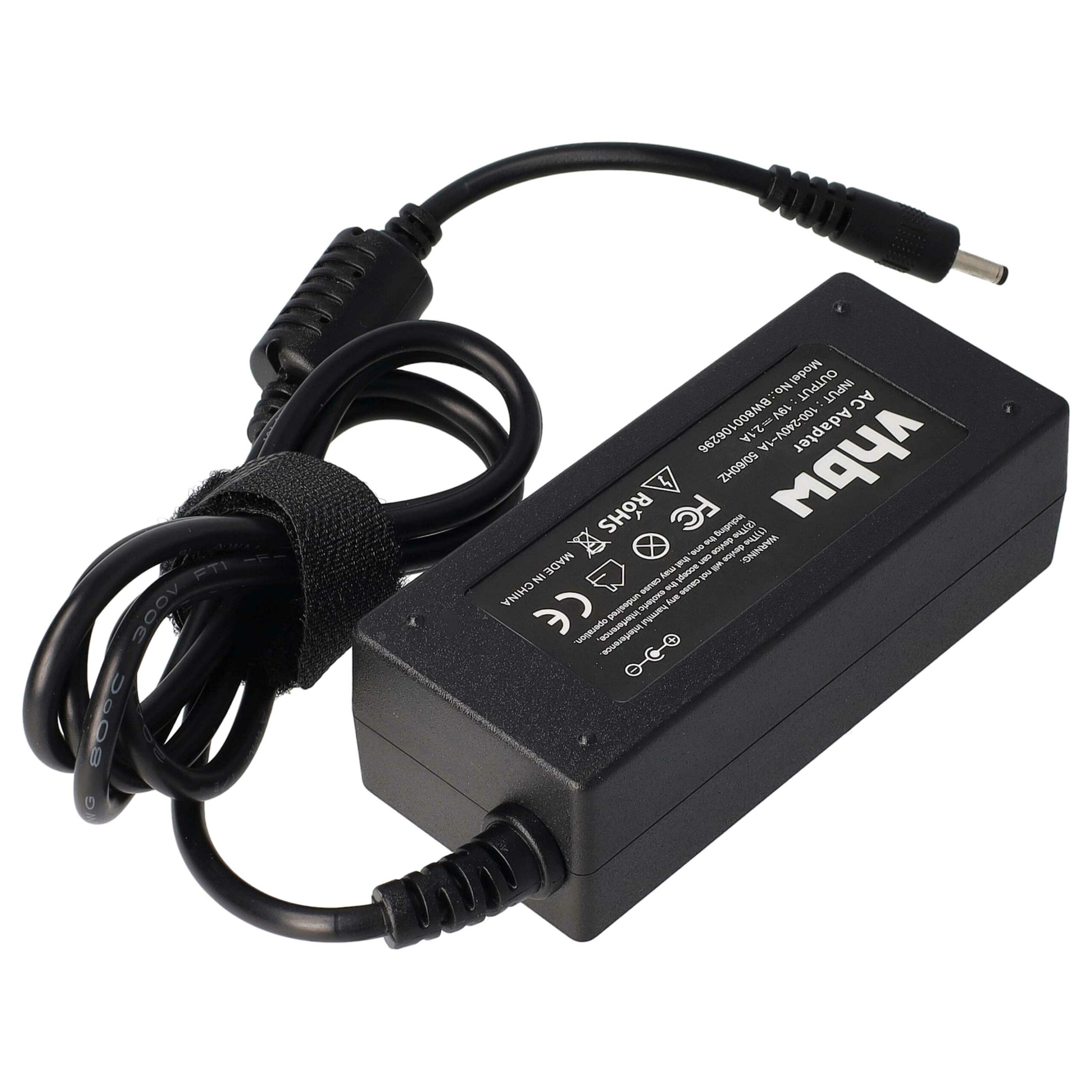 Carregador de Portátil vhbw compatível com Samsung AA-PA2N40S, AA-PA2N40L para Asus - 200 cm, 40 W - Image 4