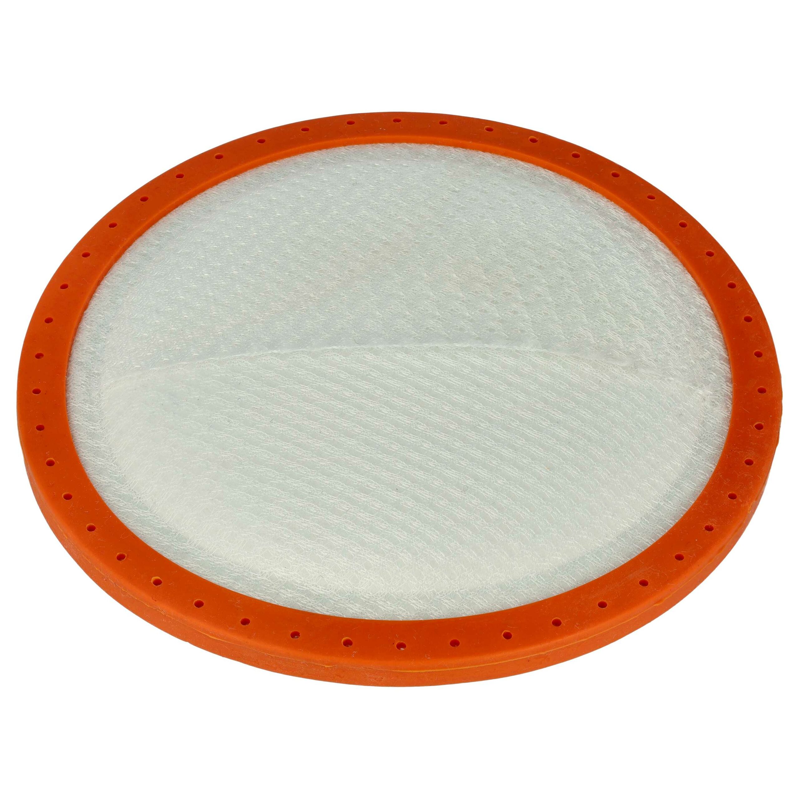 2x Filtro Motor vhbw Compatível Dirt Devil 2991001 para Aspirador Goblin, 12,4 x 12,4 cm - Image 3
