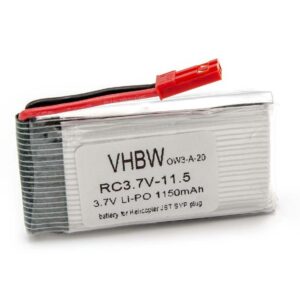 Bateria vhbw 1150 mAh 3.7 V Li-Ion para Modelos Telecomandados