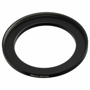 Adaptador de Anel Crescente 49mm para 62mm para Objectivas de Câmara - vhbw