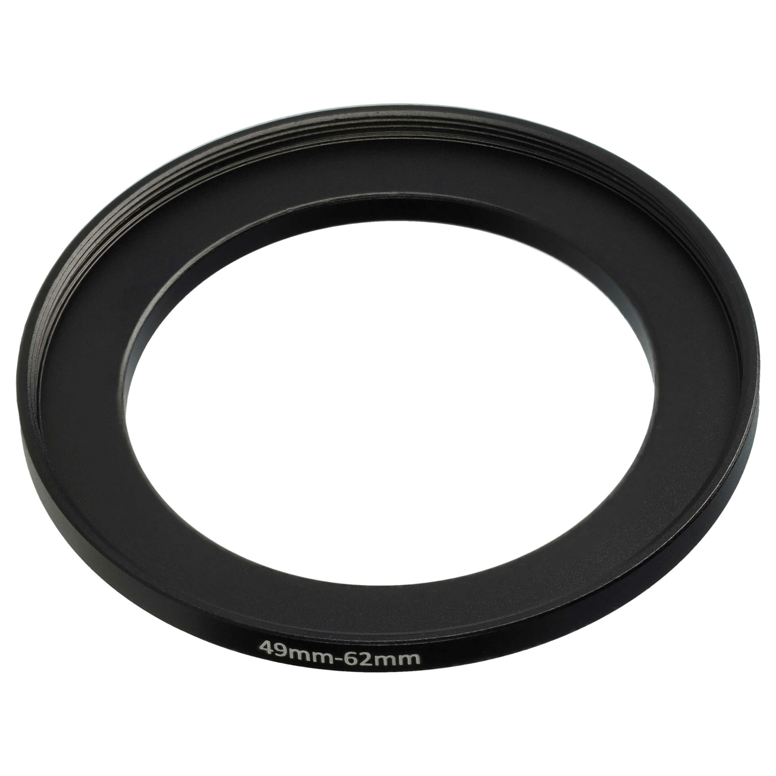 Adaptador de Anel Crescente 49mm para 62mm para Objectivas de Câmara - vhbw