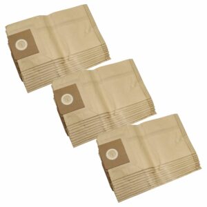 Pack 30x Sacos de Aspirador compatíveis com Kärcher 6.904-072, 6.904-076 para Fakir / Nilco - papel