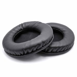 2x Almofadinhas de Ouvido para AKG HSC-271 e Outros Auscultadores - Poliuretano, 10 cm de Diâmetro