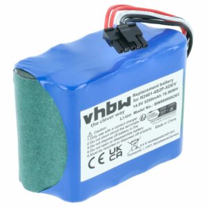 Bateria de substituição vhbw para Dreame R2401-4S2P-XDEV - 5200mAh, 14.8V, Li-Ion