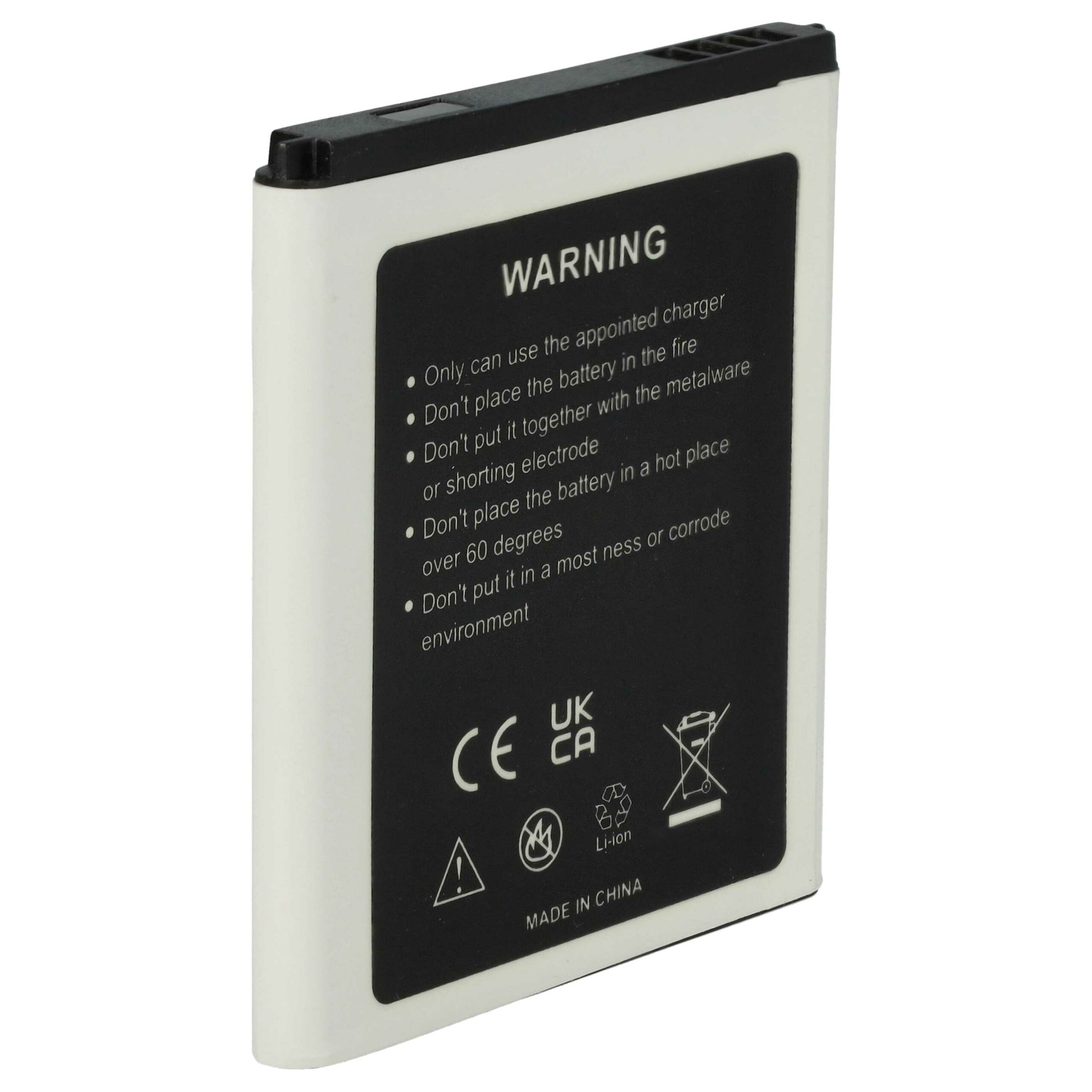 Bateria para Telemóvel Alcatel BY80, CAB32E0002C1, CAB32E0000C1, CAB32E0000C2 - 1700 mAh 3.7 V Li-Ion vhbw - Image 3