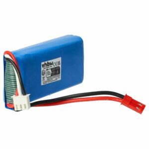 Bateria para Drone Wltoys, YiZhan / JJRC, MJX - 1200 mAh 7.4 V Li-Ion vhbw