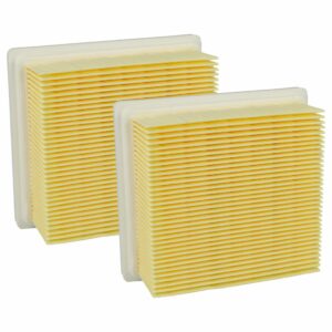 2x Filtro cartucho vhbw para aspirador Flex FE VC 6 M e Starmix