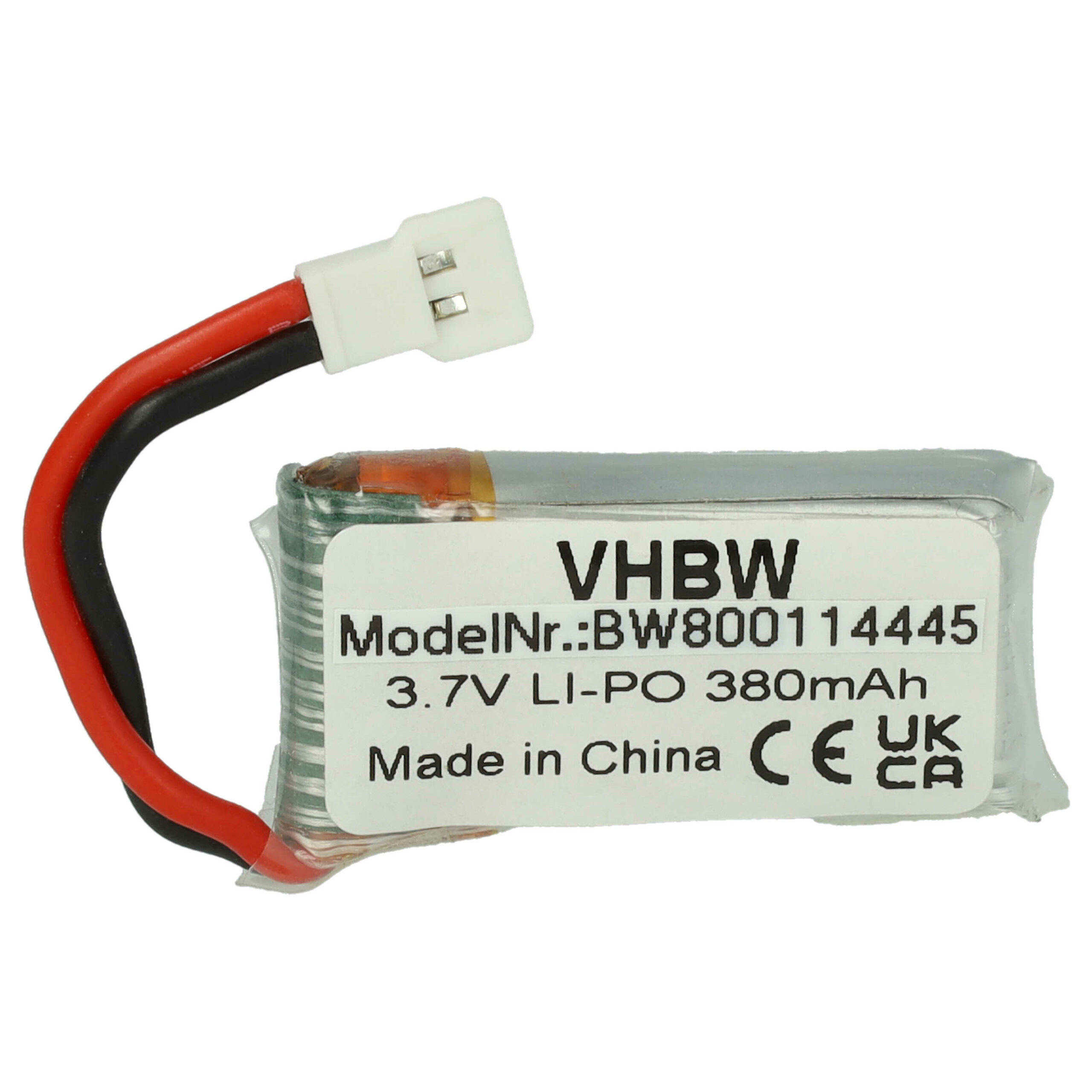 Bateria de substituição para Carrera 370410144 - 380 mAh 3.7 V Li-polímero vhbw