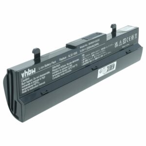 Bateria para Portátil Asus vhbw 2200 mAh 11.1V - Compatível com 70-OA1B1B2100, 0B20-00KA0AS, 90-OA001B9000