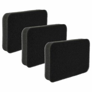 3x Filtro de Espuma Substituto Rowenta RS-RT3732 para Aspirador Rowenta