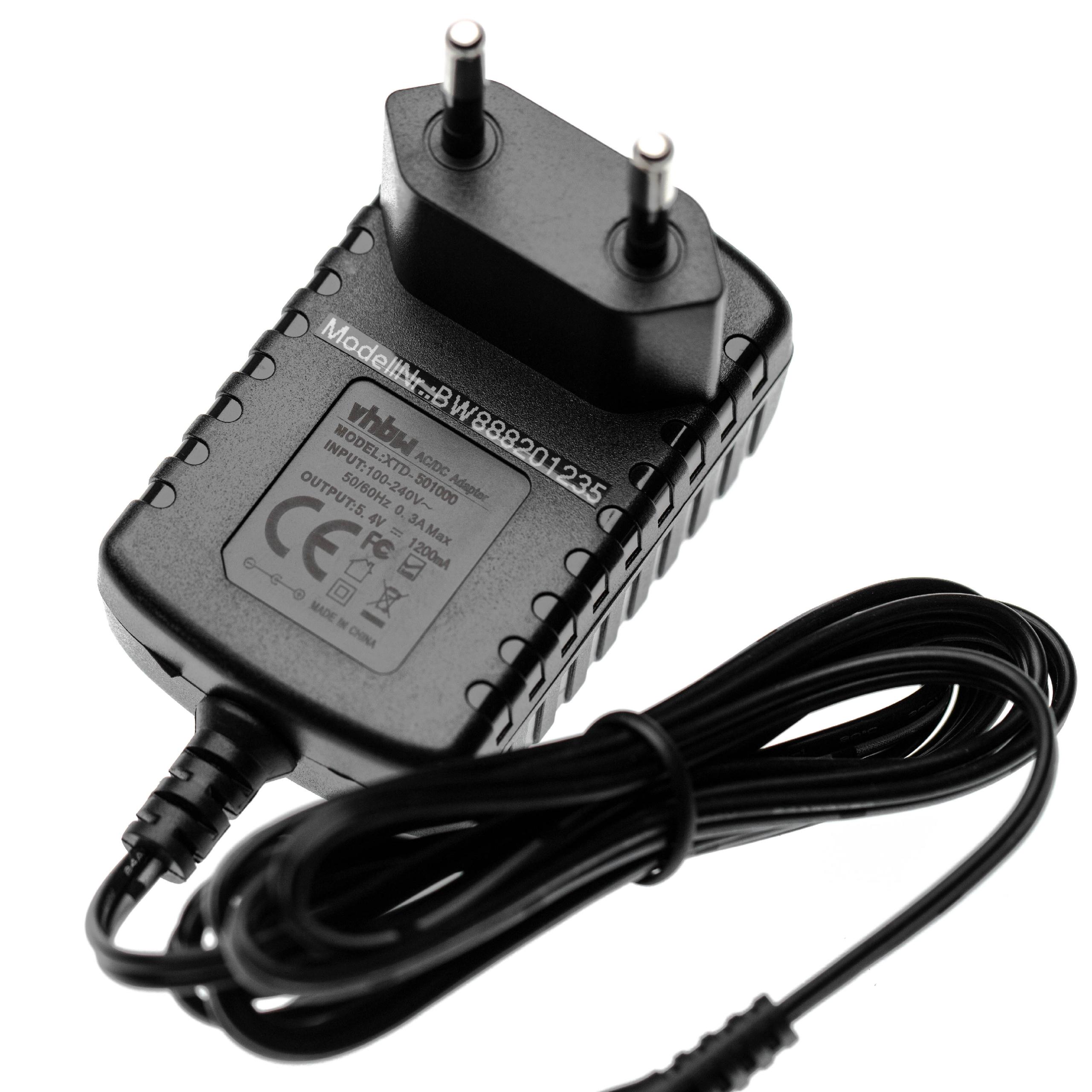 Adaptador de Alimentação para Panasonic WER1512K7P64, RE9-57 - Máquina de Barbear vhbw - Image 2