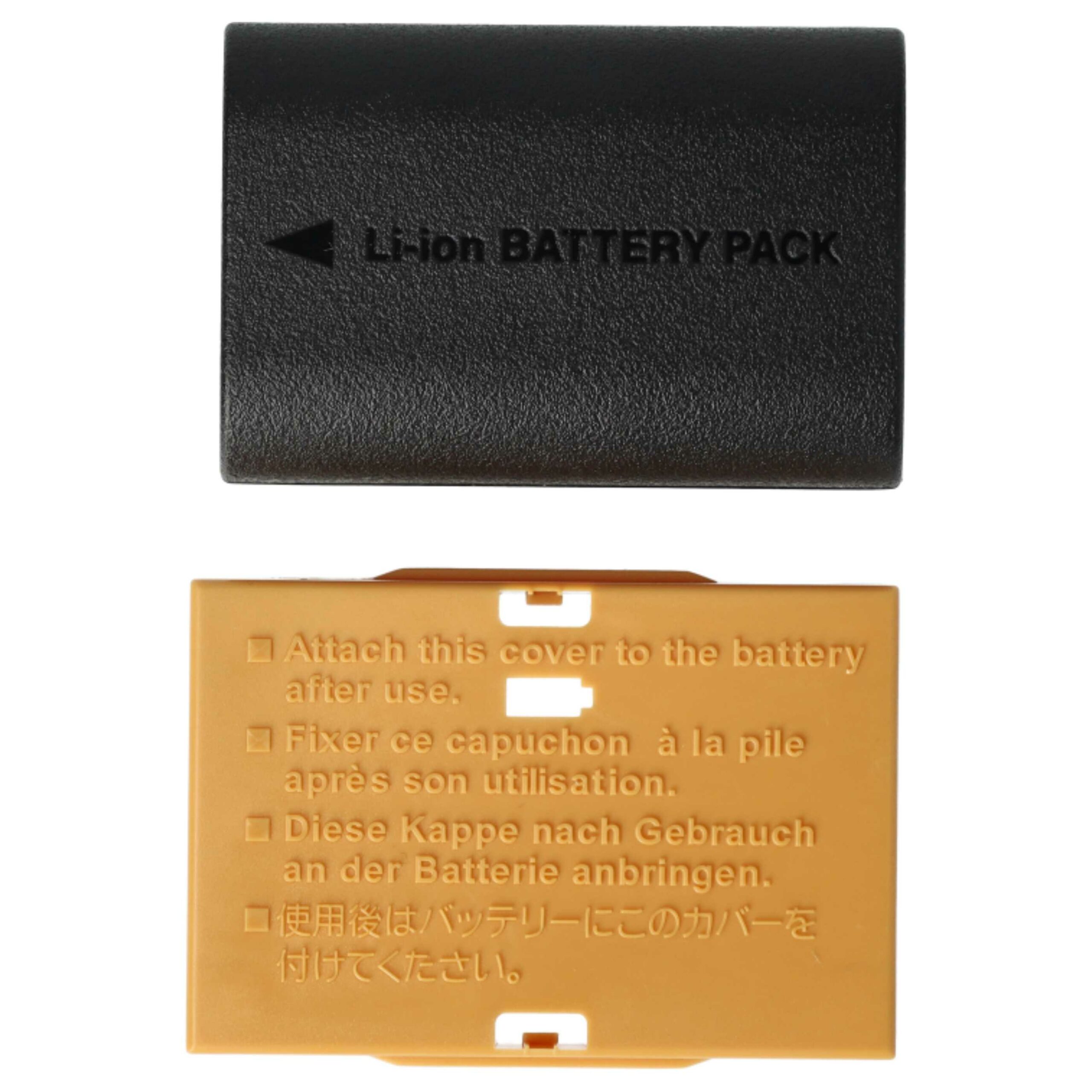 2x Bateria EXTENSILO compatível com Canon LP-E6, LP-E6NH - 2040mAh, 7.2V, Li-Ion - Image 4