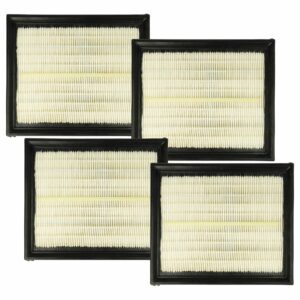 Pack 4x Filtros Principais para Aspirador Festool CTL 26 E AC, CTL 36 E AC - vhbw (Substitui 496172)