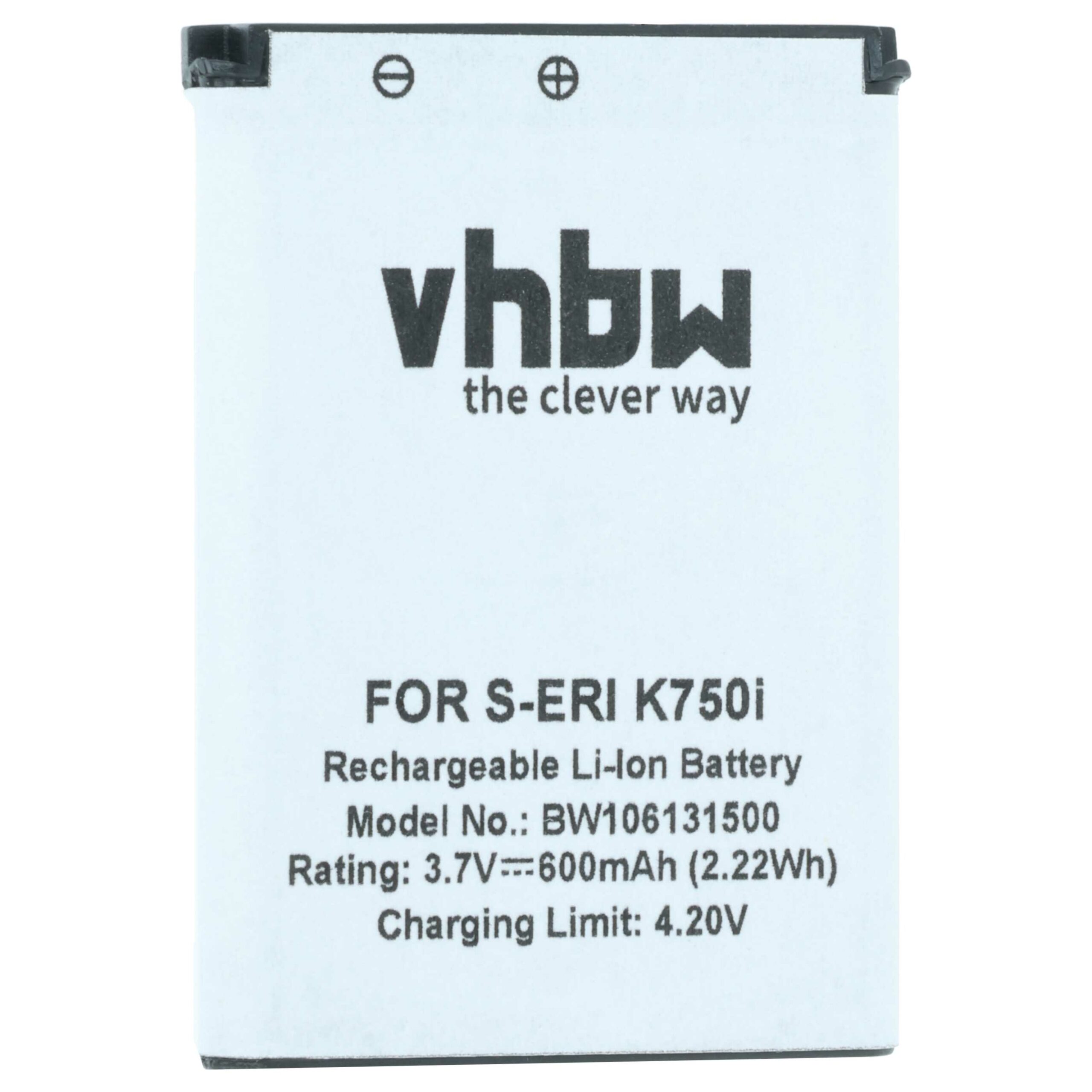 Bateria para Telemóvel compatível com Sony-Ericsson BST-37 - 600 mAh 3.7 V Li-Ion - Image 3