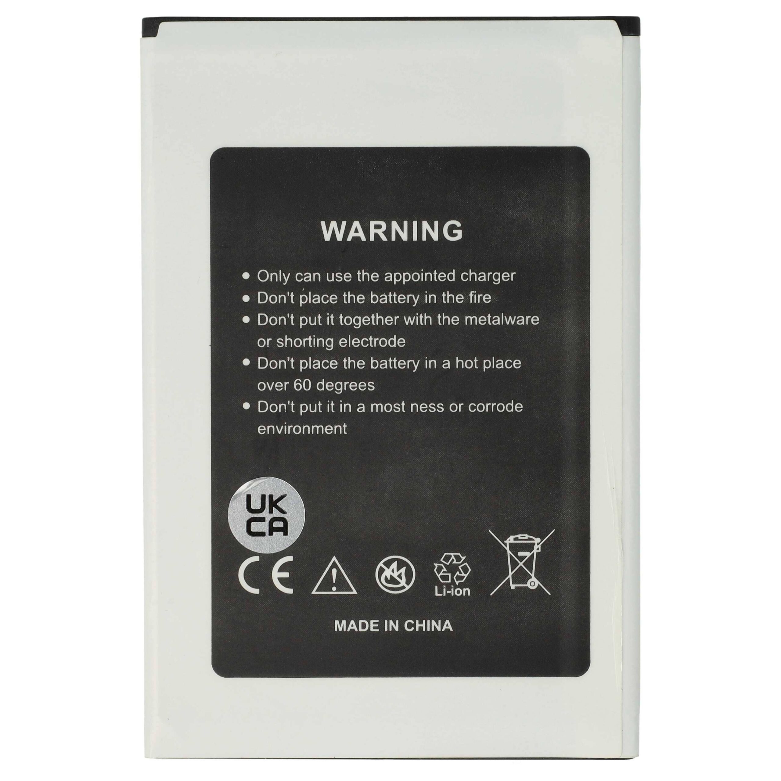 Bateria para Cubot Dinosaur - 4150 mAh 3.8 V Li-polímero vhbw - Image 4