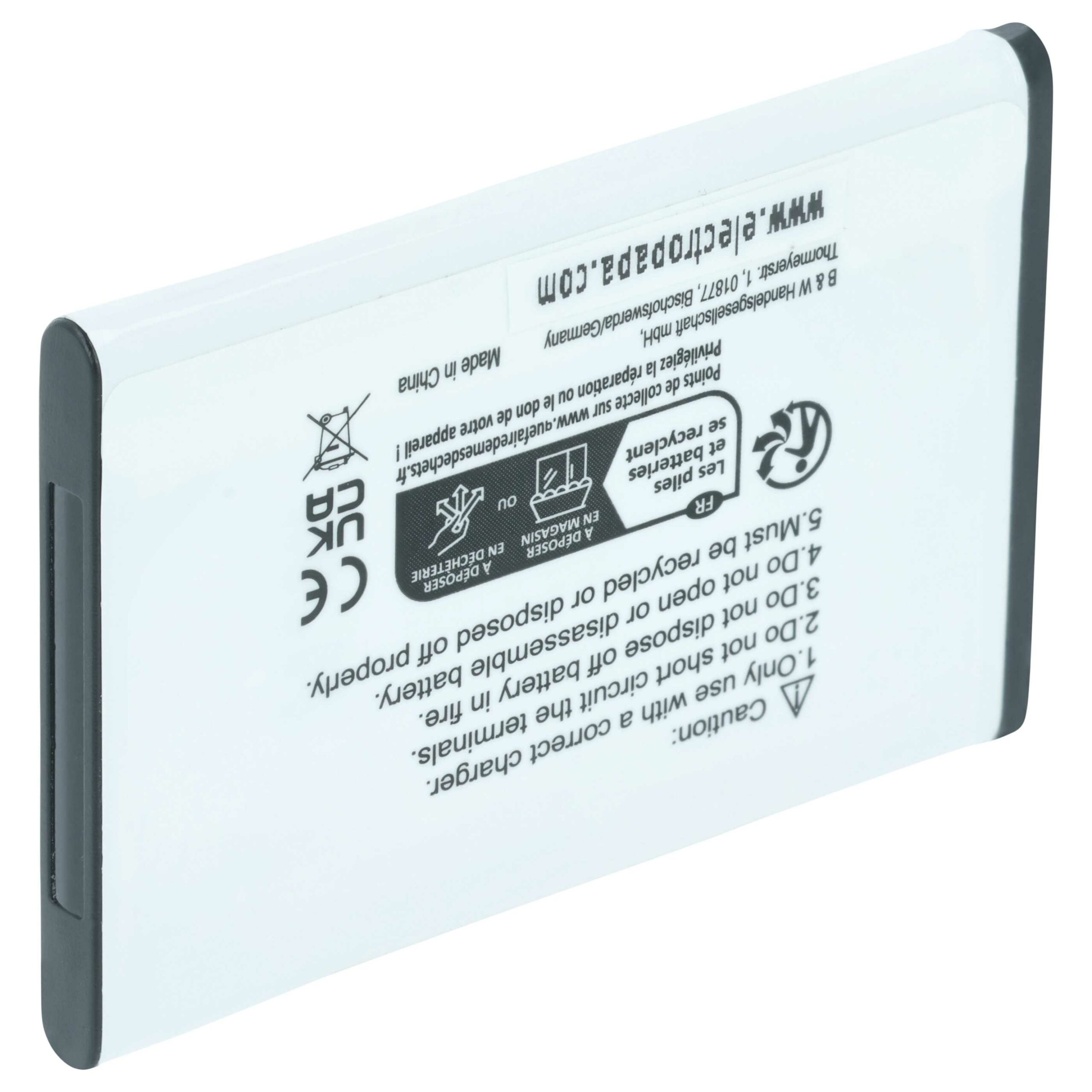 Bateria vhbw para Samsung AB463651BABSTD, AB463651BA, AB463651BC - 1050 mAh 3.7V Li-Ion - Image 2