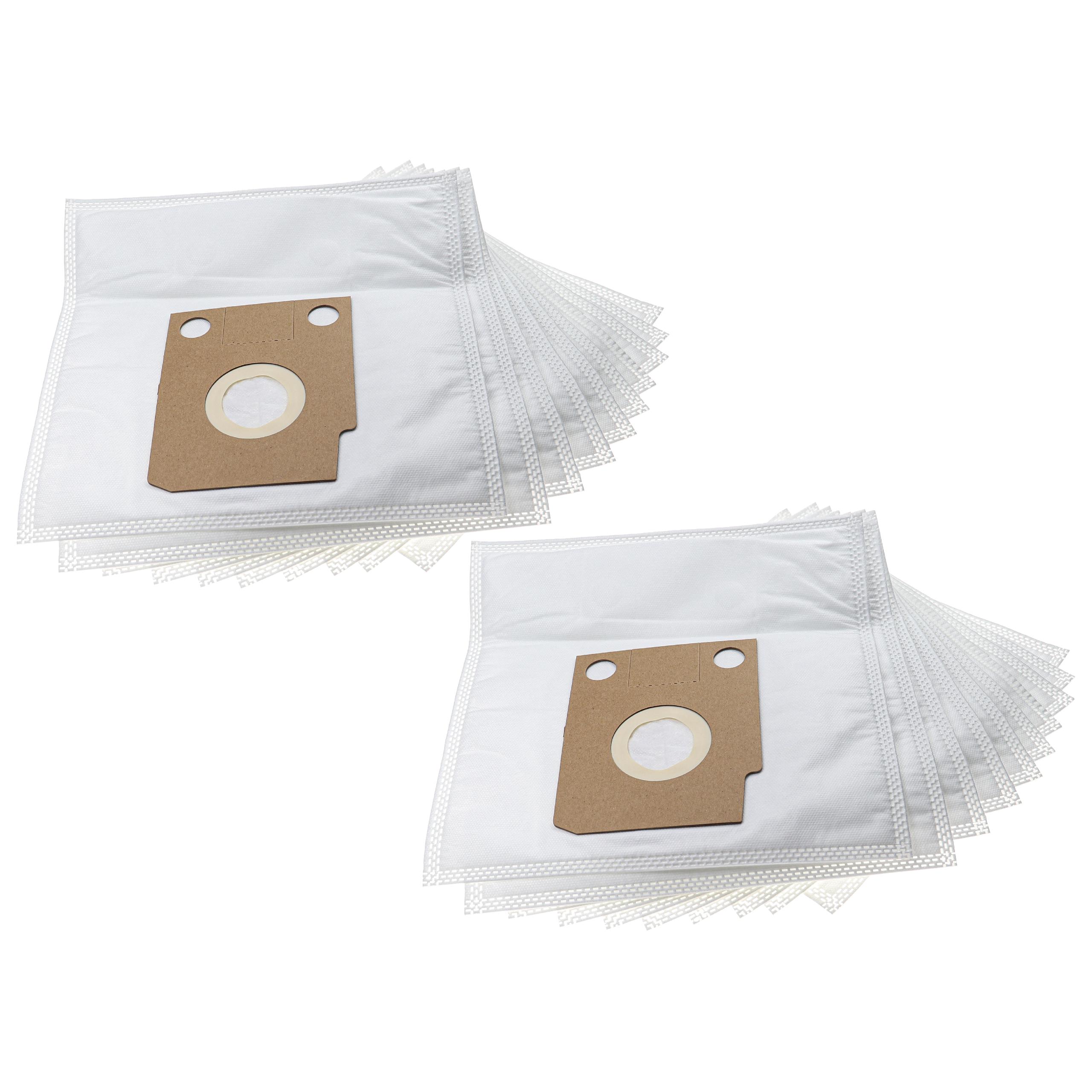 Pack 20 Sacos Aspirador vhbw compatíveis Hoover Gr. H7 / Swirl H32 - Microfibra - Image 2