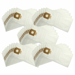 50x Sacos para Aspirador Kärcher 6.904-084.0, 6.904-333.0 - vhbw Microfleece