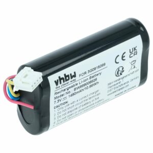 Bateria vhbw compatível com Audi/Skoda/Volkswagen - 1.49 Ah 7.3 V Li-Ion