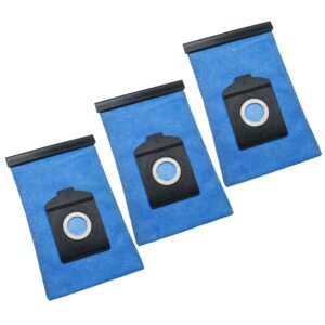 3x Sacos para Aspirador Bosch Siemens tipo K - Poliéster vhbw
