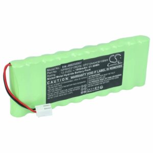 Bateria para Operador de Portão Deslizante vhbw - Substitui Ansmann 2412-3011 - 1800 mAh 12V NiMH