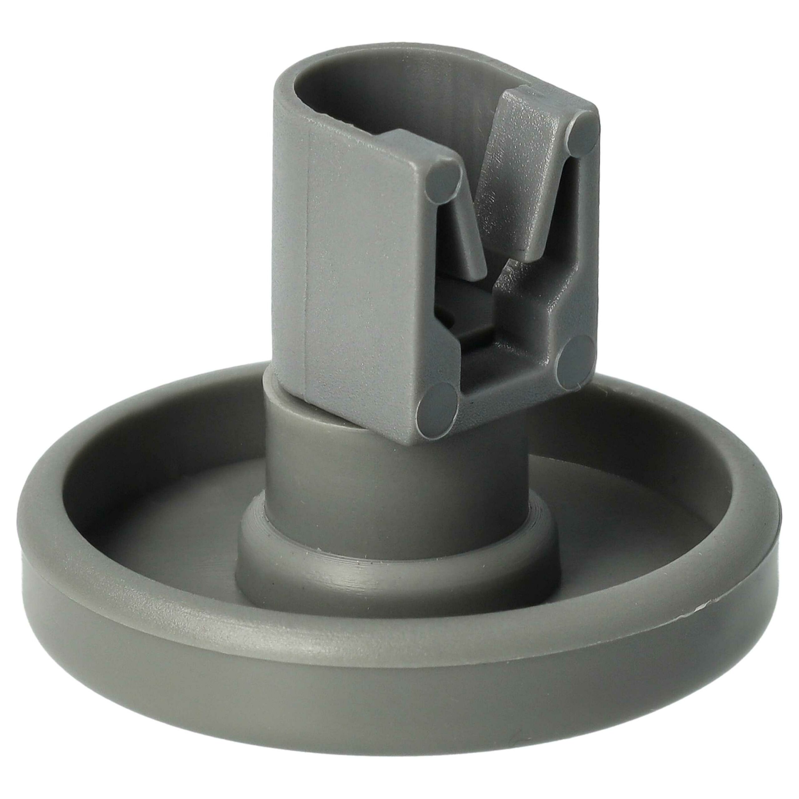 Roda de Cesto para Cesto Inferior vhbw compatível com Electrolux 5028696500/4 para Máquina de Lavar Loiça Zanussi - ⌀ 40 mm