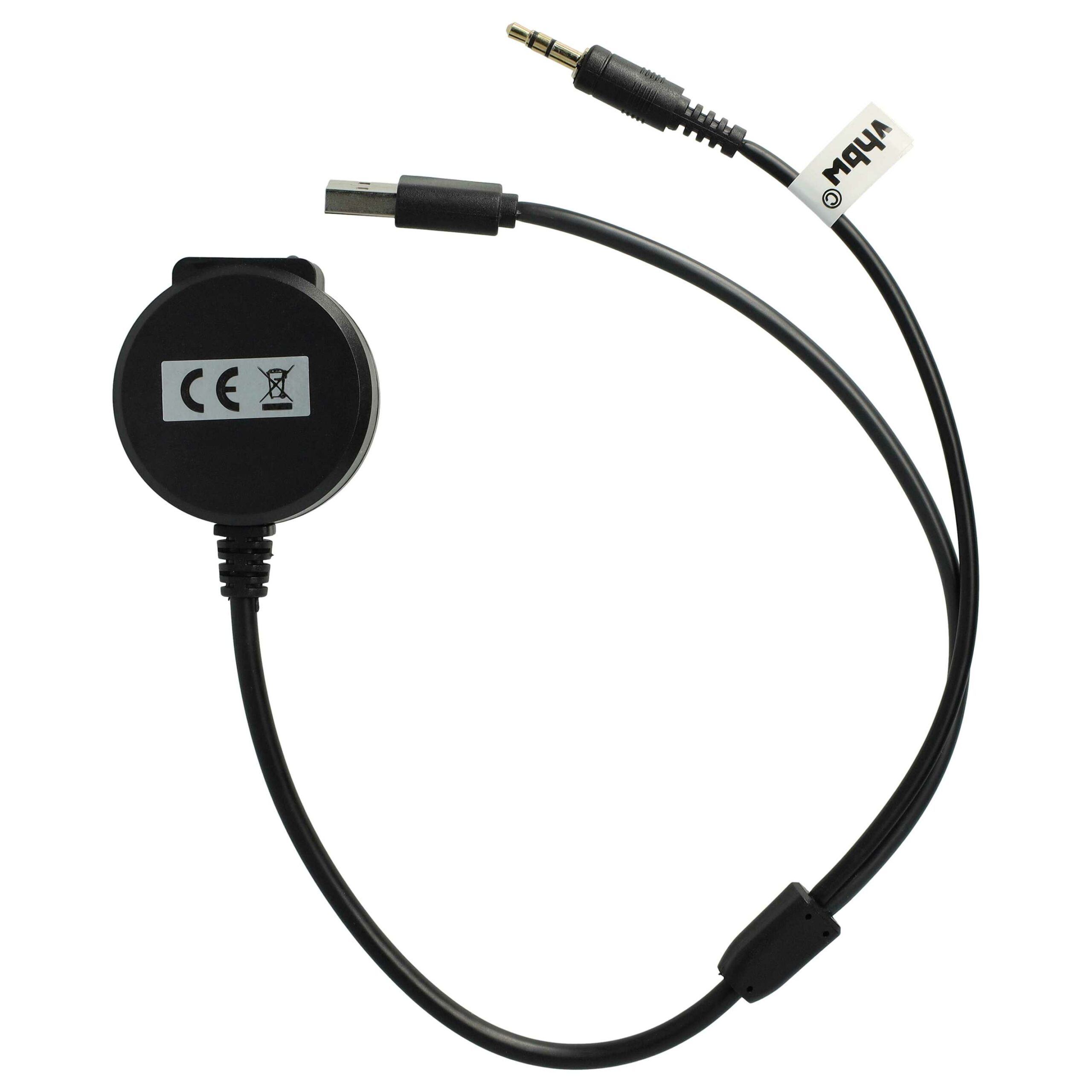 Cabo Adaptador AUX para MINI, BMW Z4 e Rádios de Carro - 30cm, USB, Bluetooth - Image 4