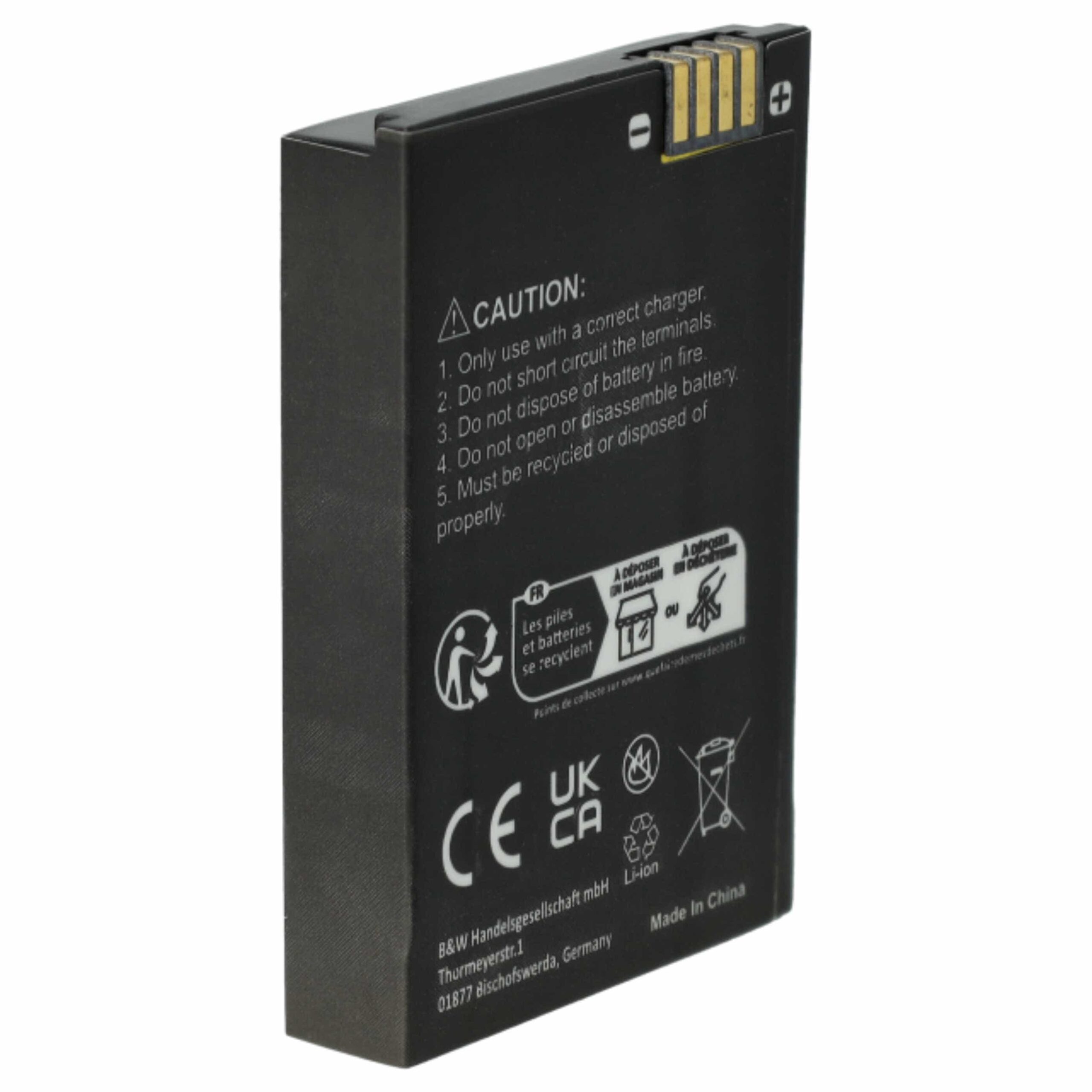 Bateria para Rádio Motorola vhbw - Compatível com BT90, HKNN4013A, HKLN4440B, BT110, BT60, HKNN4013B - 1800 mAh 3.7 V Li-Ion (Pack 2 Unidades) - Image 2