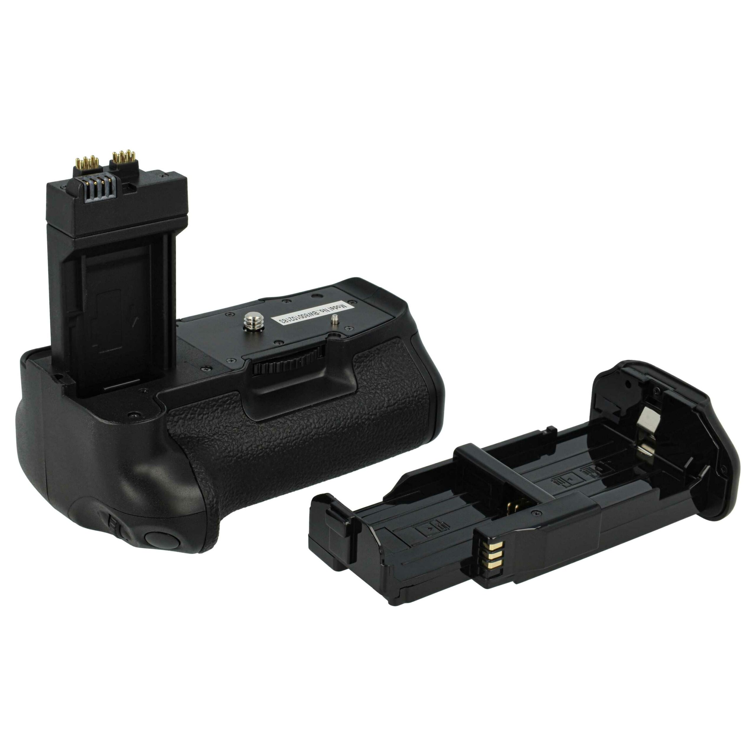 Pega de Bateria Compatível com Canon BG-E8 - Plástico/Metal vhbw