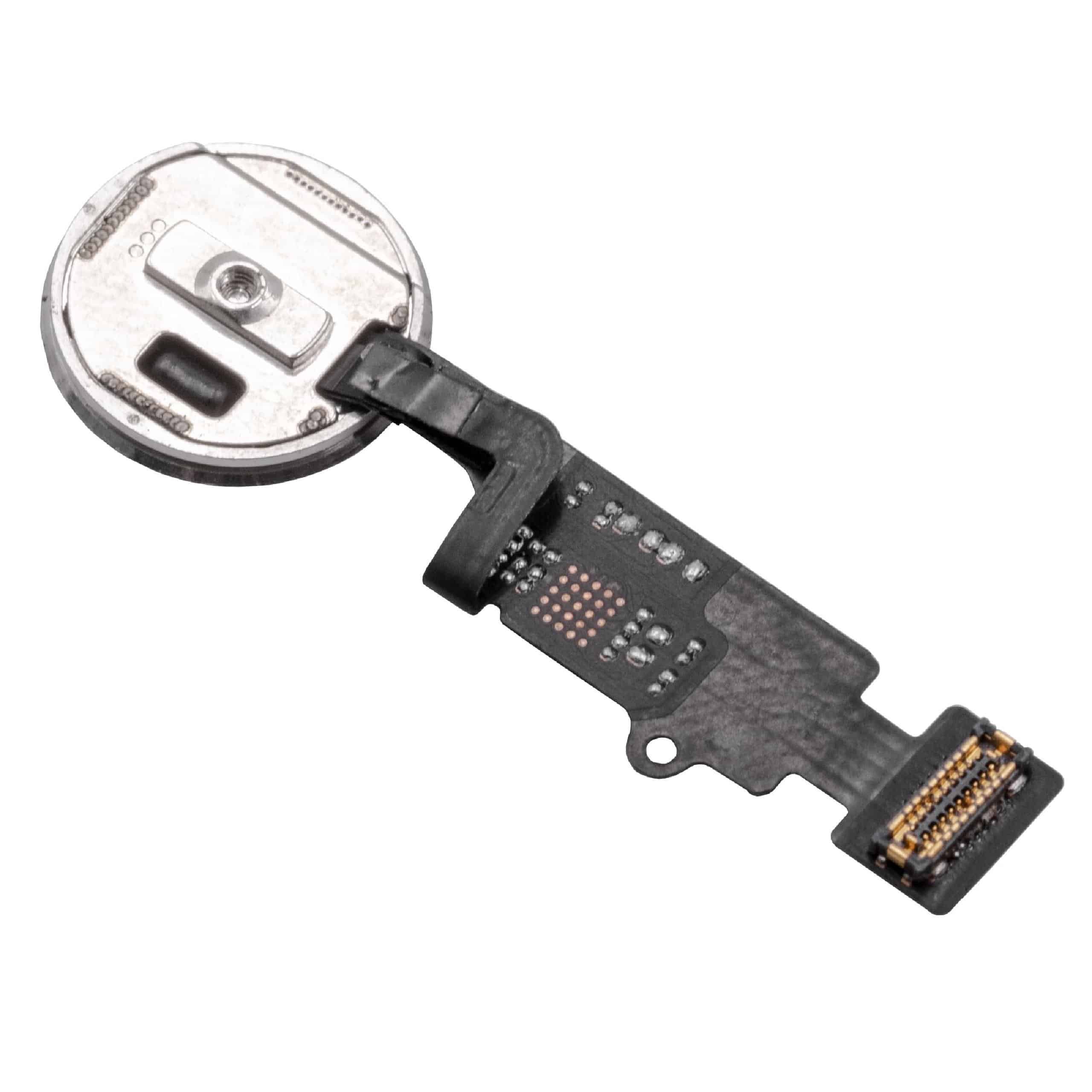 Botão Home + Cabo Flex de Substituição para Apple 821-00912-A iPhone - Branco vhbw