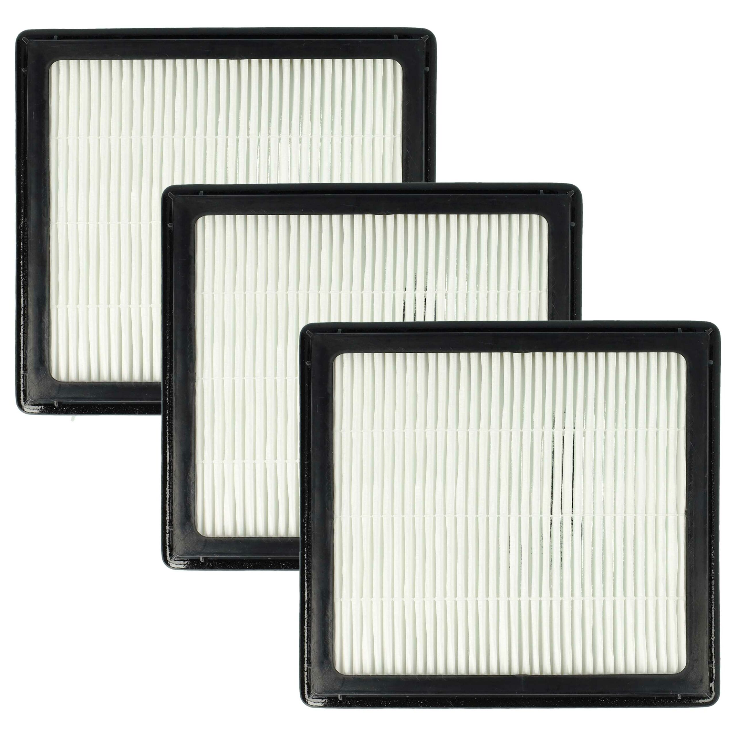 Pack de 3 Filtros HEPA H14 vhbw compatíveis com Nilfisk 21983000