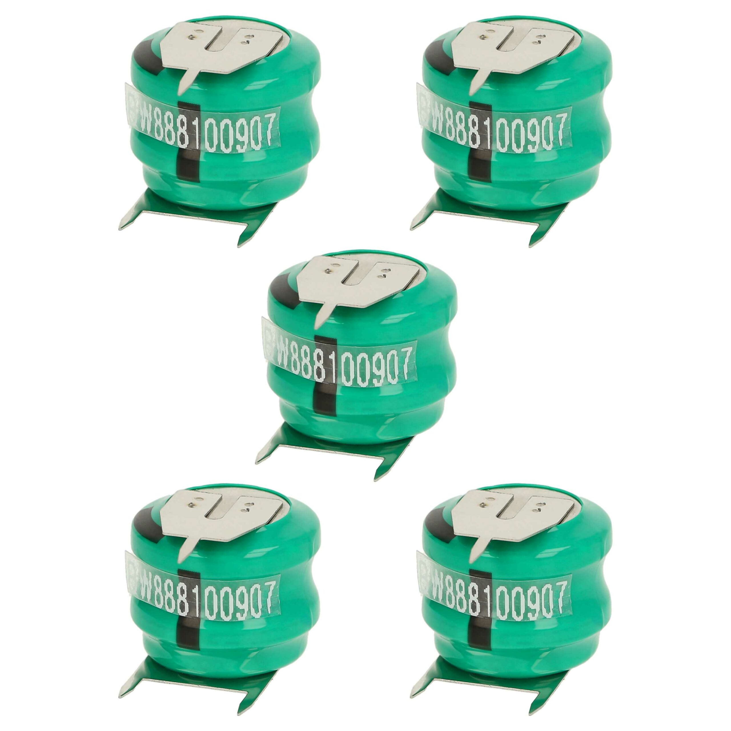 Bateria Recarregável Tipo V80H 3 Contactos para Modelismo e Lâmpadas Solares - 80 mAh 2.4 V NiMH (Conjunto de 5)