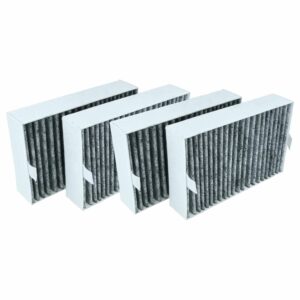 4x Filtro de Carvão Ativado de Substituição para Miele 28996433EU1, 11793450, DKF 31-P