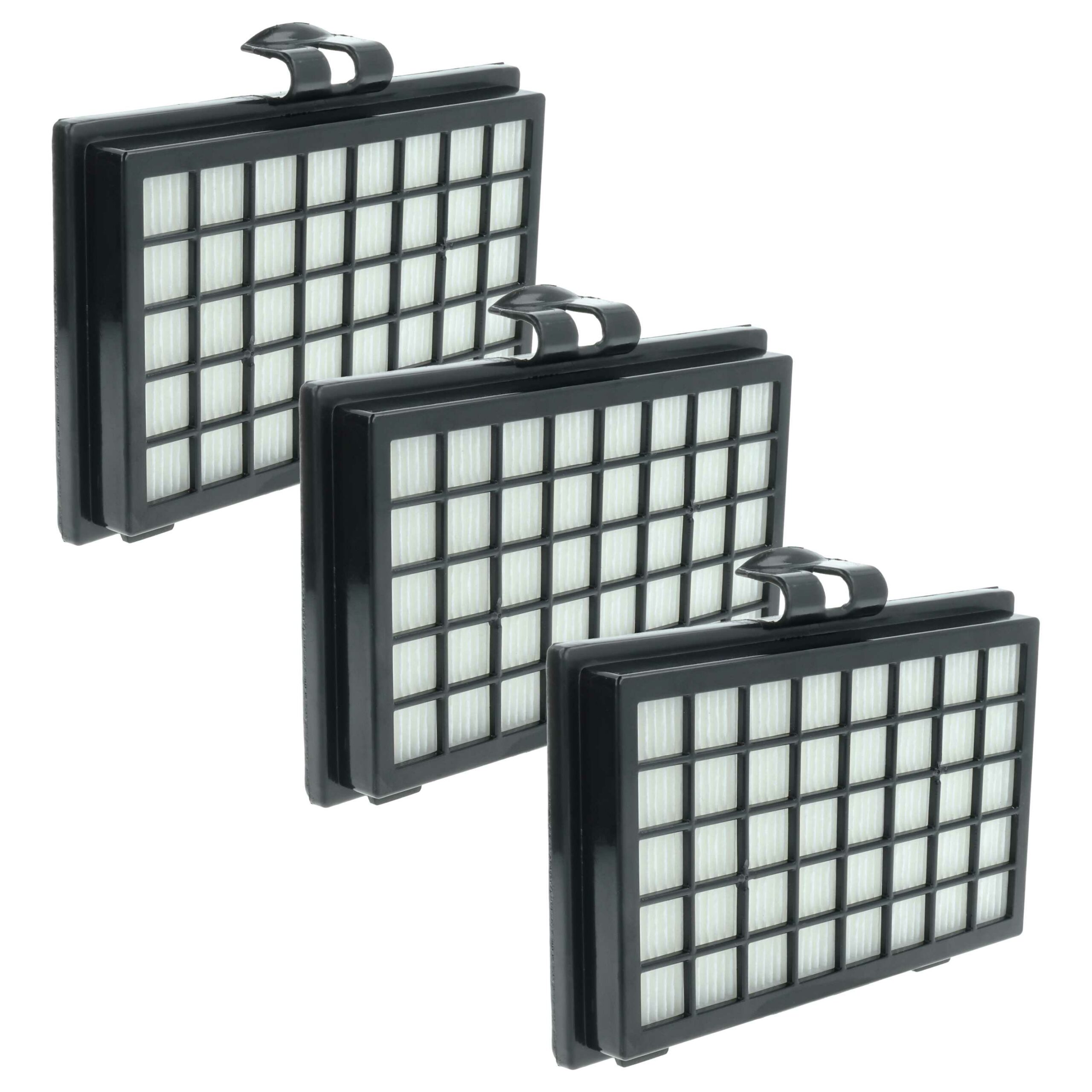 3x Filtro de substituição Fakir 2799860 para aspirador Fakir, classe H11