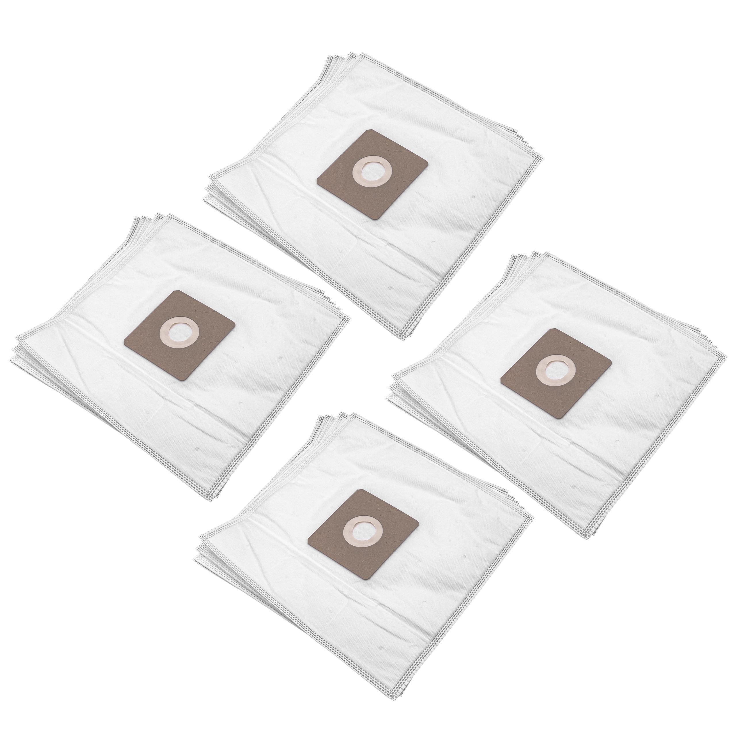 Pack 20x Sacos para Aspirador Dirt Devil 7700022 - vhbw Microfleece