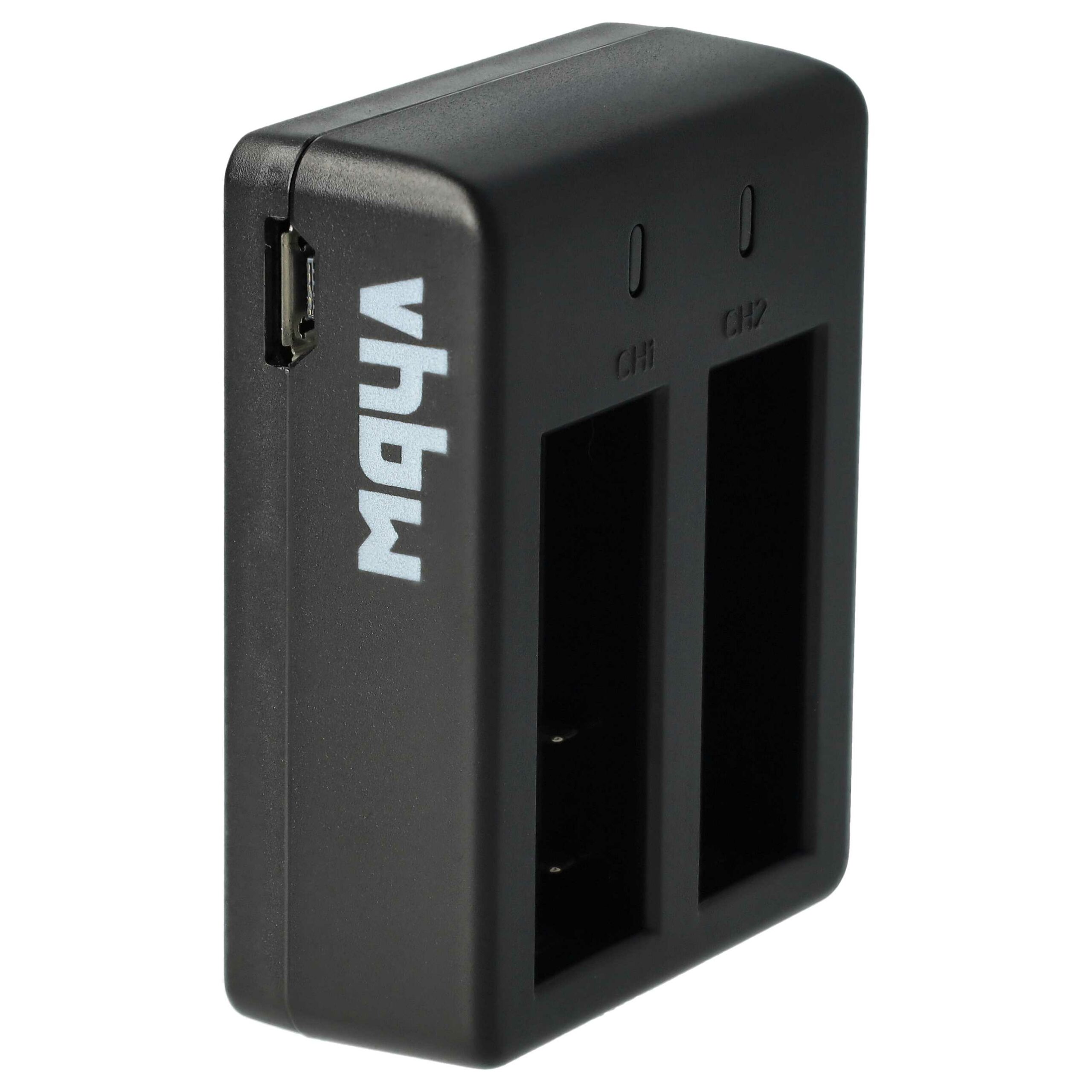 Carregador Micro-USB + Cabo para Câmaras Digitais Eken, Ekoo, Elephone, Ablegrid e outras - vhbw - Image 3