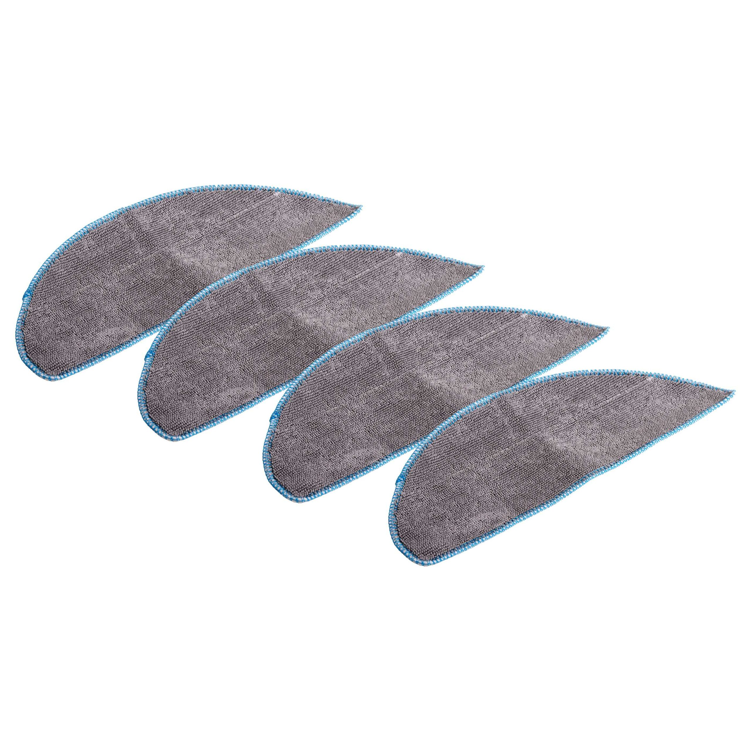 4x Pano de Limpeza em Microfibra para Aspirador Robot iRobot Roomba
