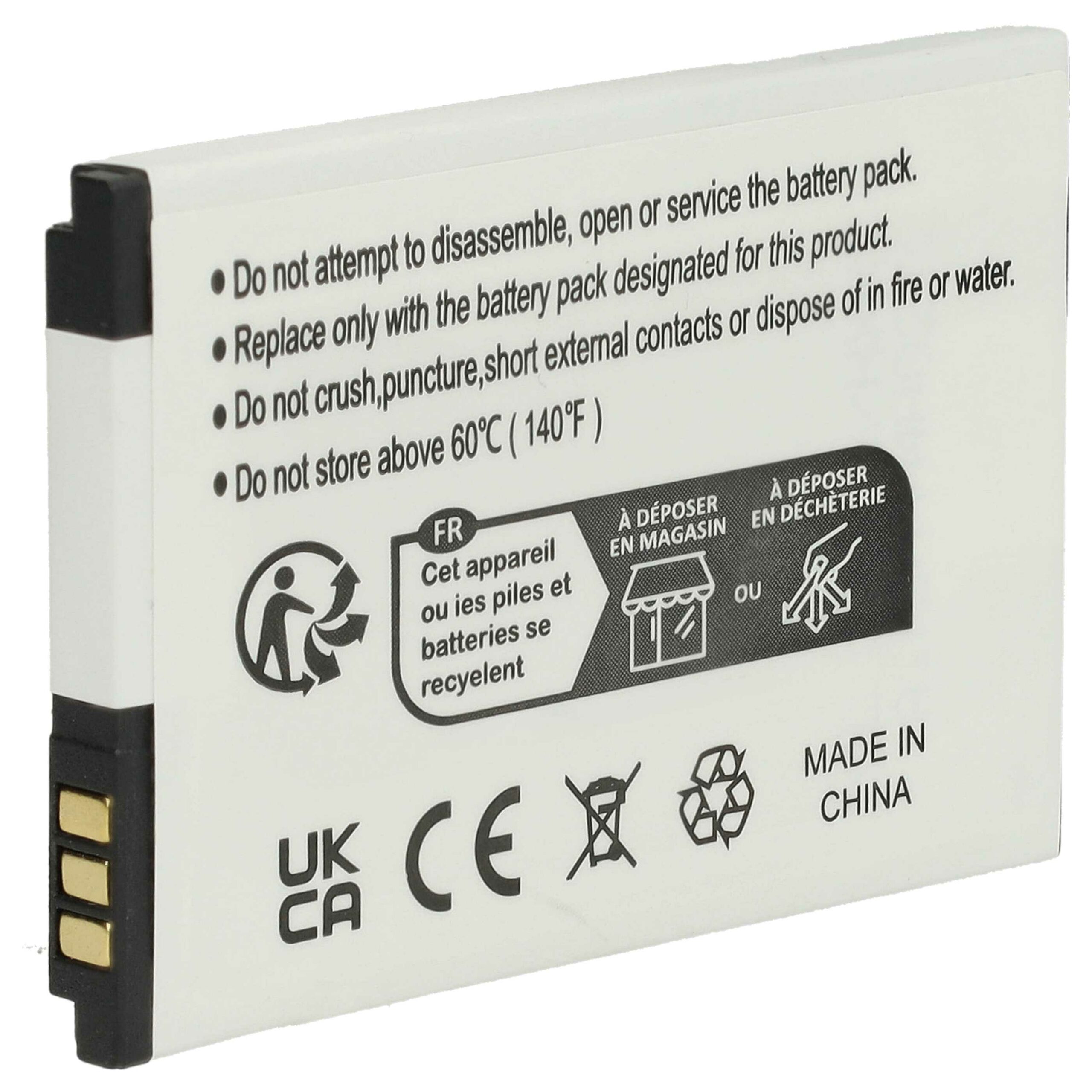 Bateria vhbw para telefone Gigaset - Compatível Siemens S30852-D2152-X1 - 950 mAh 3.7 V Li-Ion - Image 2