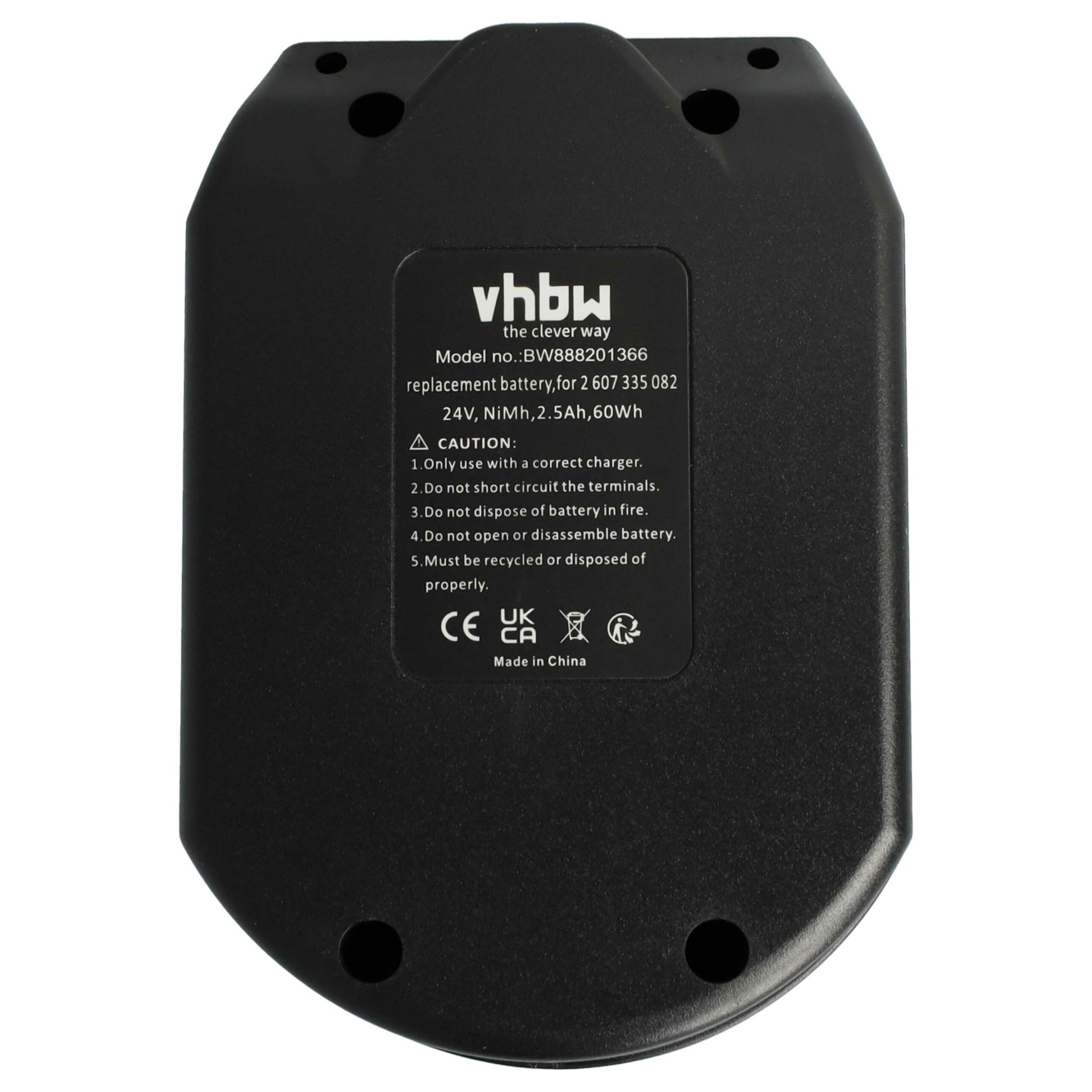 Bateria vhbw 24V 2500 mAh NiMH para Ferramentas Bosch - Compatível com 2607335082 - Image 3