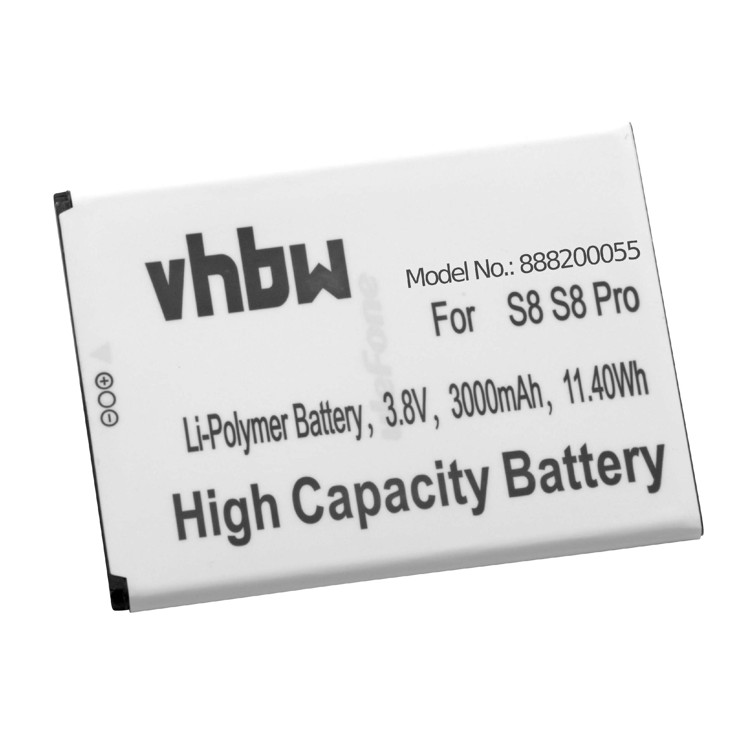 Bateria para Ulefone - 3000 mAh 3.8 V Li-polímero vhbw