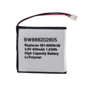 Bateria vhbw para Smartwatch Garmin 361-00098-00 - 430 mAh 3.8 V Li-polymer